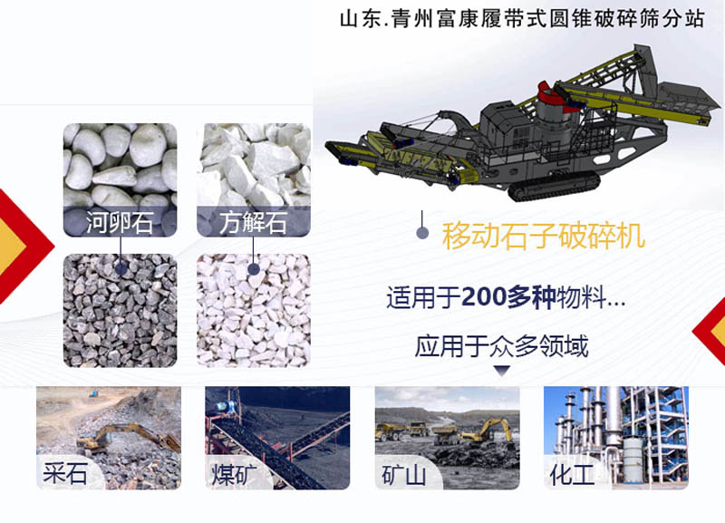 移動石料破碎機